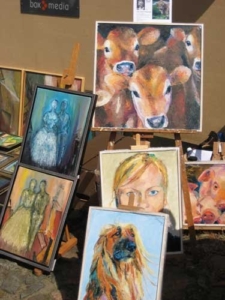 bil3stor Montmartre-dag- sommerudstilling